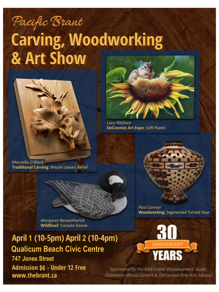 The 30th Pacific Brant Carving, Woodworking & Art Show - Brant Wildlife  Festival